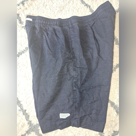 Wellen Linen Blend Mens Pull On Shorts Medium - Picture 1 of 6